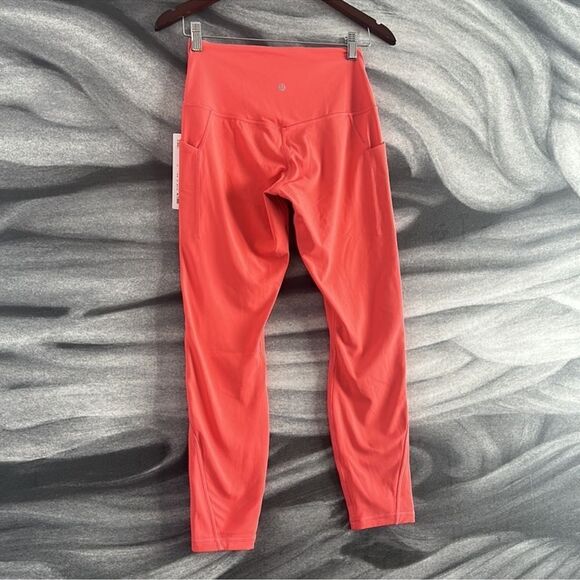 Lululemon Align High-Rise Pant with Pockets 25" Pale Raspberry PINK size 10 NWT - Picture 2 of 6